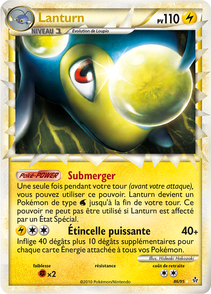 Lanturn - HS Déchaînement - 086 - Rare Prime