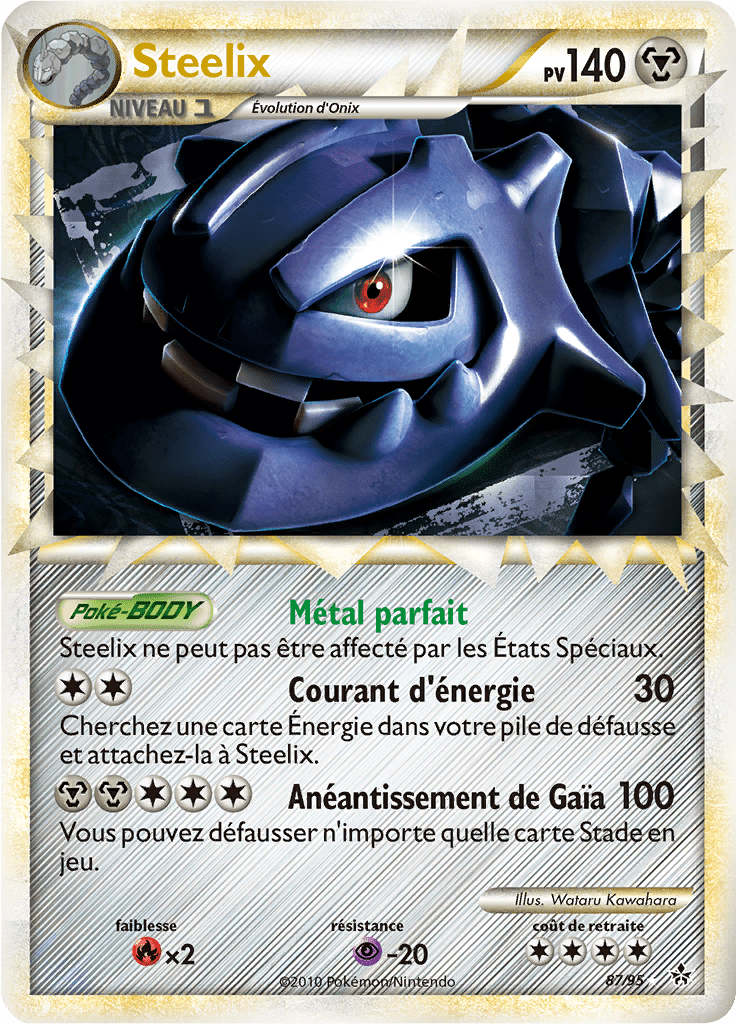Steelix - HS Déchaînement - 087 - Rare Prime
