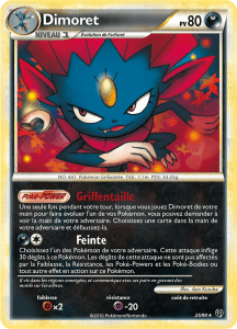 Dimoret - HS Indomptable - 025 - Rare