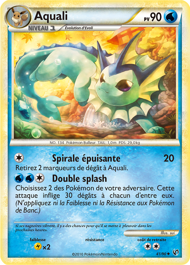 Aquali - HS Indomptable - 041 - Peu commune
