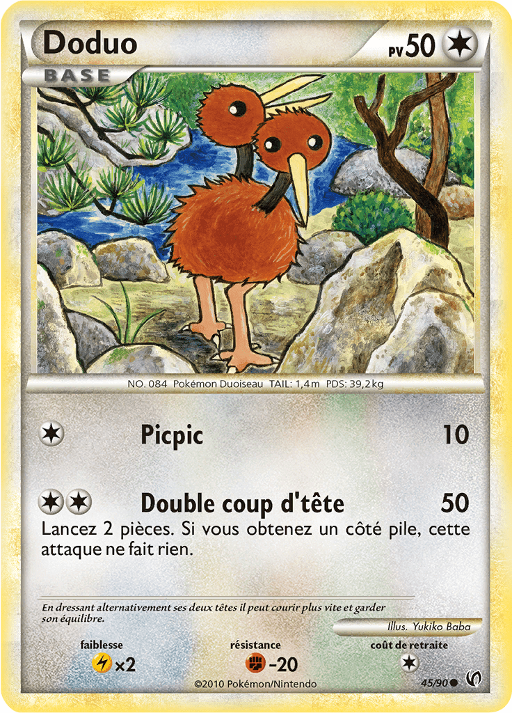 Doduo - HS Indomptable - 045 - Commune