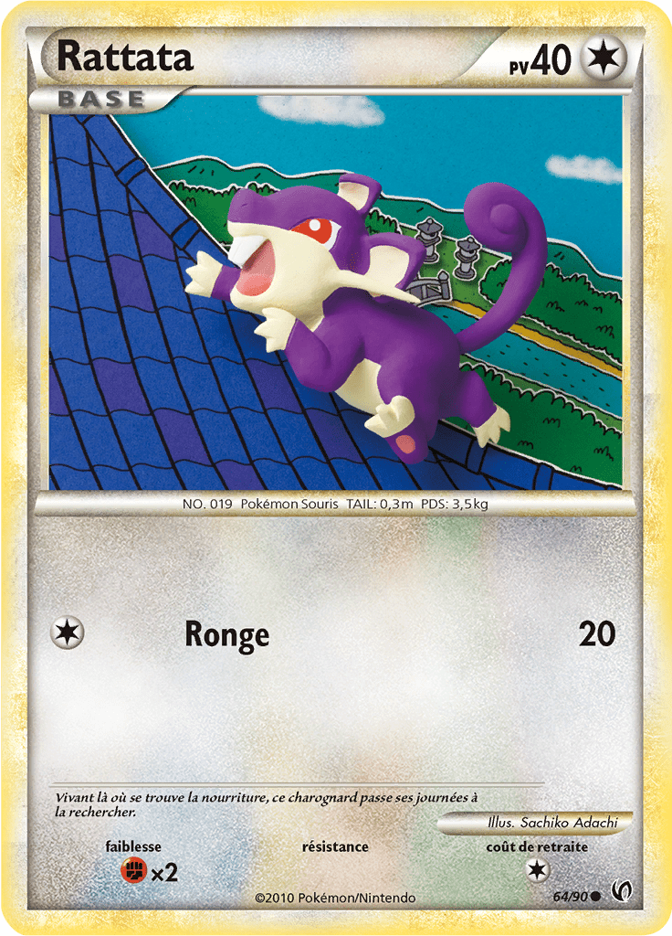 Rattata - HS Indomptable - 064 - Commune