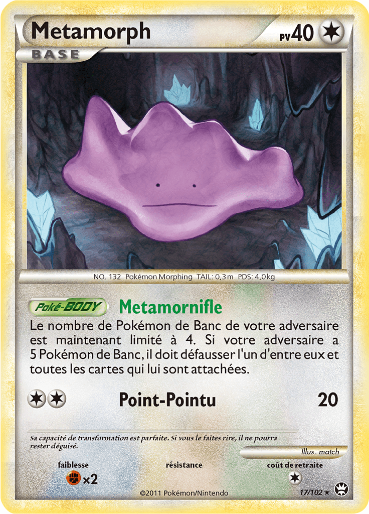 Metamorph - HS Triomphe - 017 - Rare