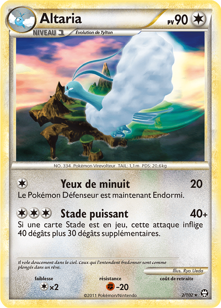 Altaria - HS Triomphe - 002 - Holographique rare
