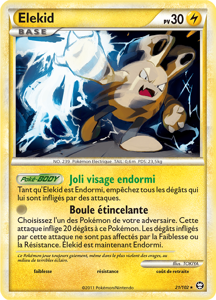 Elekid - HS Triomphe - 021 - Rare