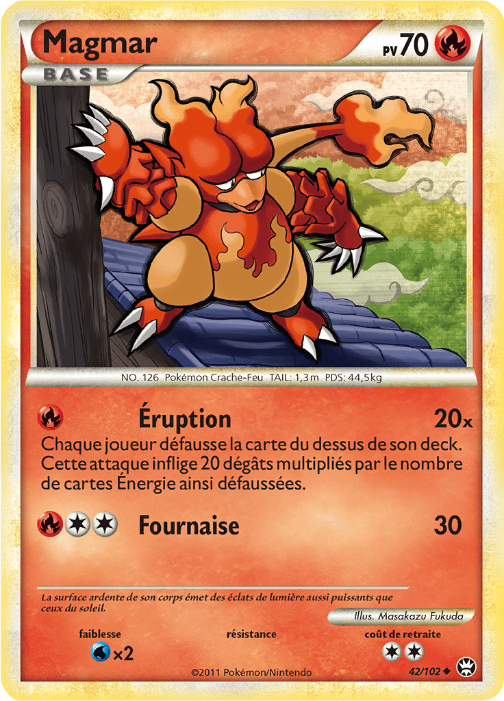 Magmar - HS Triomphe - 042 - Peu commune