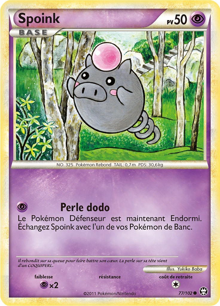 Spoink - HS Triomphe - 077 - Commune