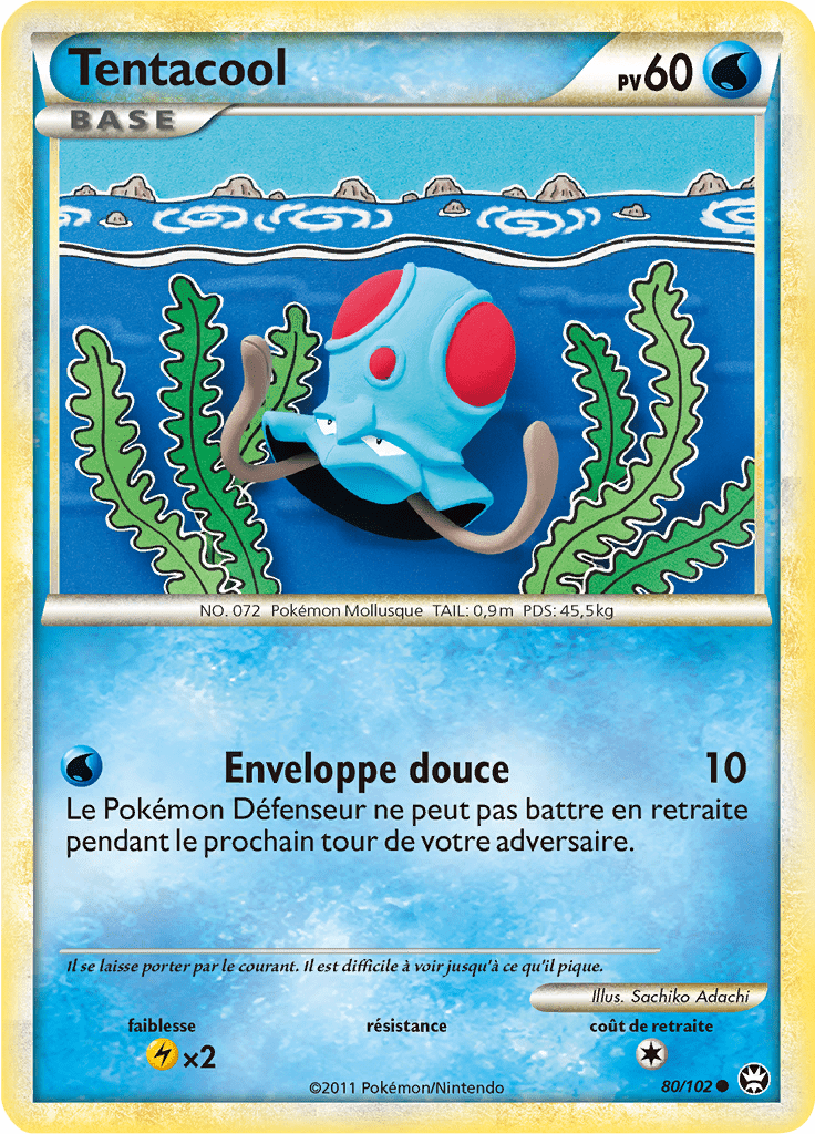 Tentacool - HS Triomphe - 080 - Commune