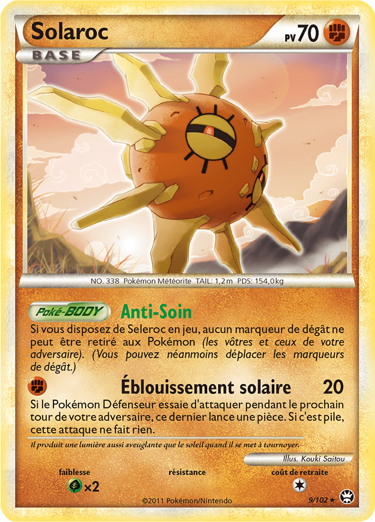 Solaroc - HS Triomphe - 009 - Holographique rare
