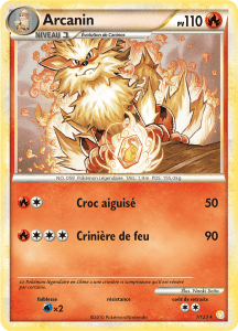 Arcanin - HeartGold SoulSilver - 001 - Holographique rare