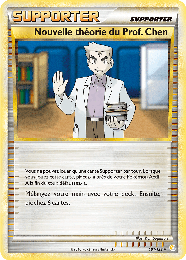 Nouvelle théorie du Prof. Chen - HeartGold SoulSilver - 101 - Peu commune