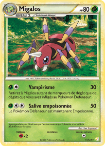 Migalos - HeartGold SoulSilver - 015 - Rare