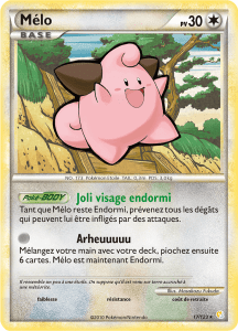 Mélo - HeartGold SoulSilver - 017 - Rare