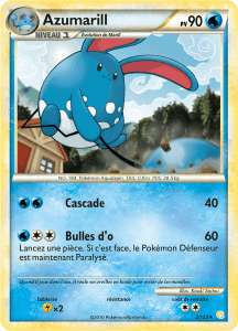 Azumarill - HeartGold SoulSilver - 002 - Holographique rare