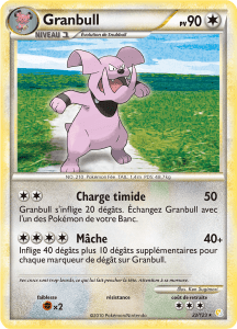 Granbull - HeartGold SoulSilver - 022 - Rare
