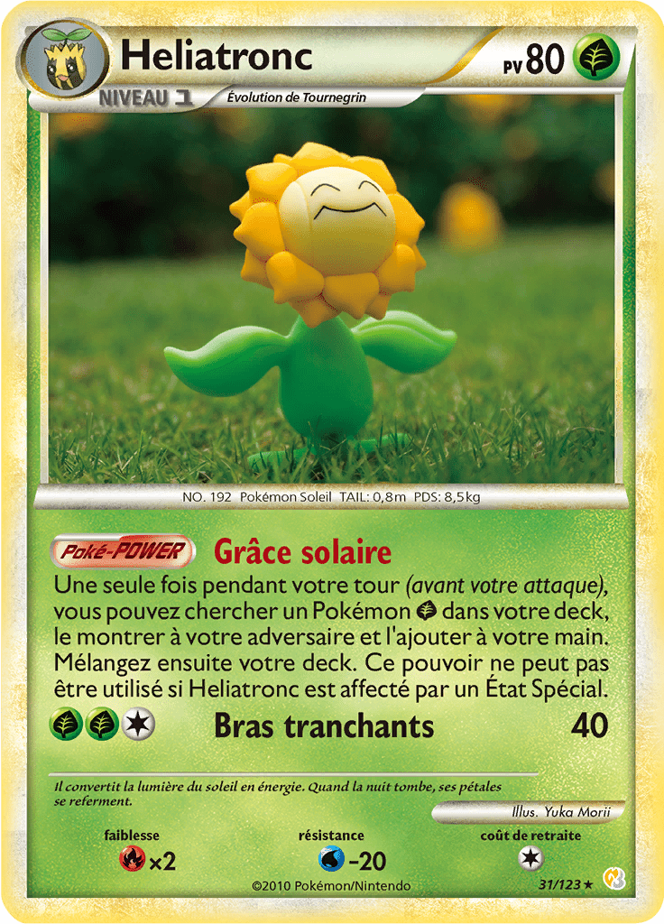 Heliatronc - HeartGold SoulSilver - 031 - Rare