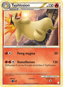 Typhlosion - HeartGold SoulSilver - 032 - Rare
