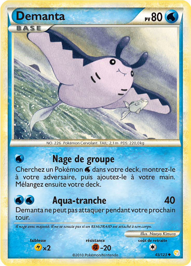 Demanta - HeartGold SoulSilver - 045 - Peu commune