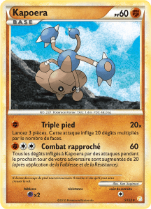 Kapoera - HeartGold SoulSilver - 005 - Holographique rare