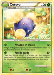 Cotovol - HeartGold SoulSilver - 006 - Holographique rare