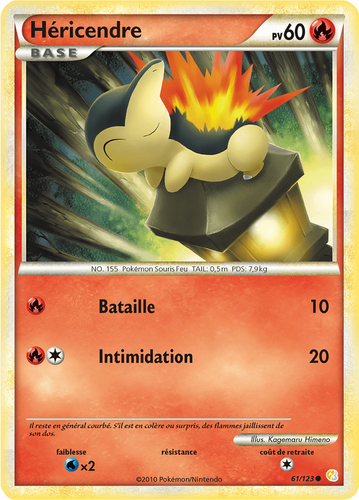 Héricendre - HeartGold SoulSilver - 061 - Commune