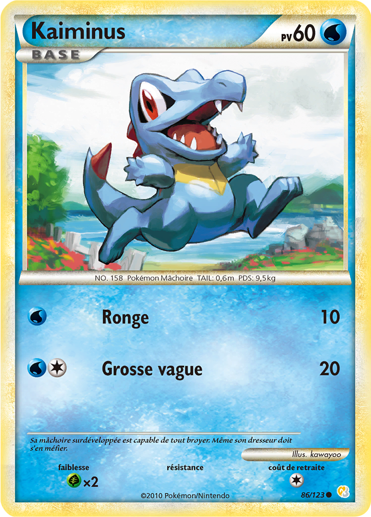 Kaiminus - HeartGold SoulSilver - 086 - Commune