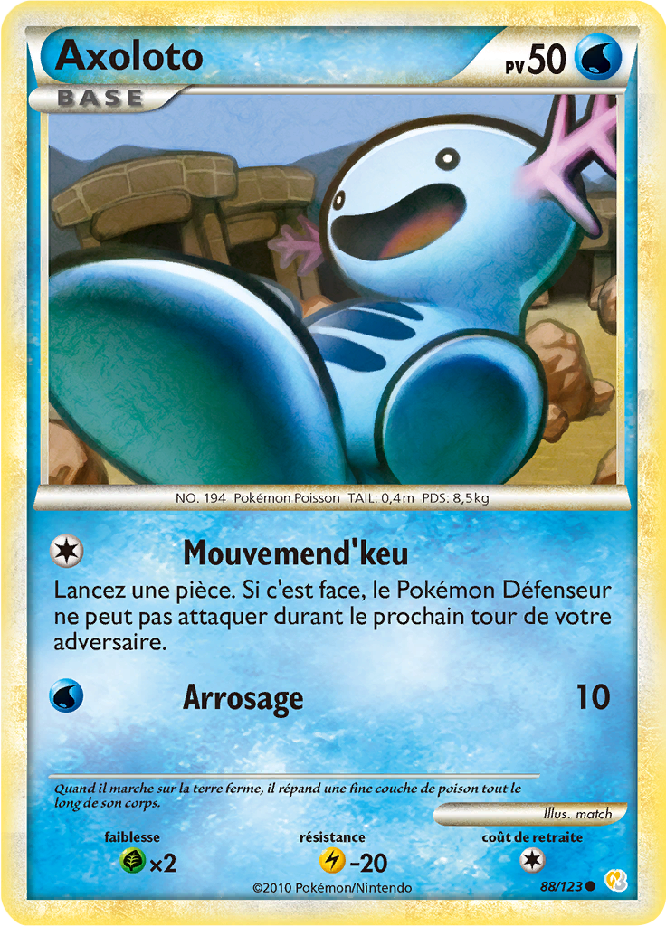 Axoloto - HeartGold SoulSilver - 088 - Commune