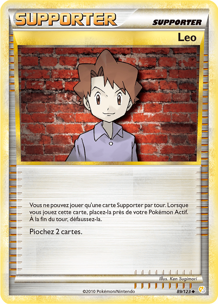 Leo - HeartGold SoulSilver - 089 - Peu commune