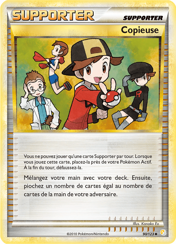 Copieuse - HeartGold SoulSilver - 090 - Peu commune