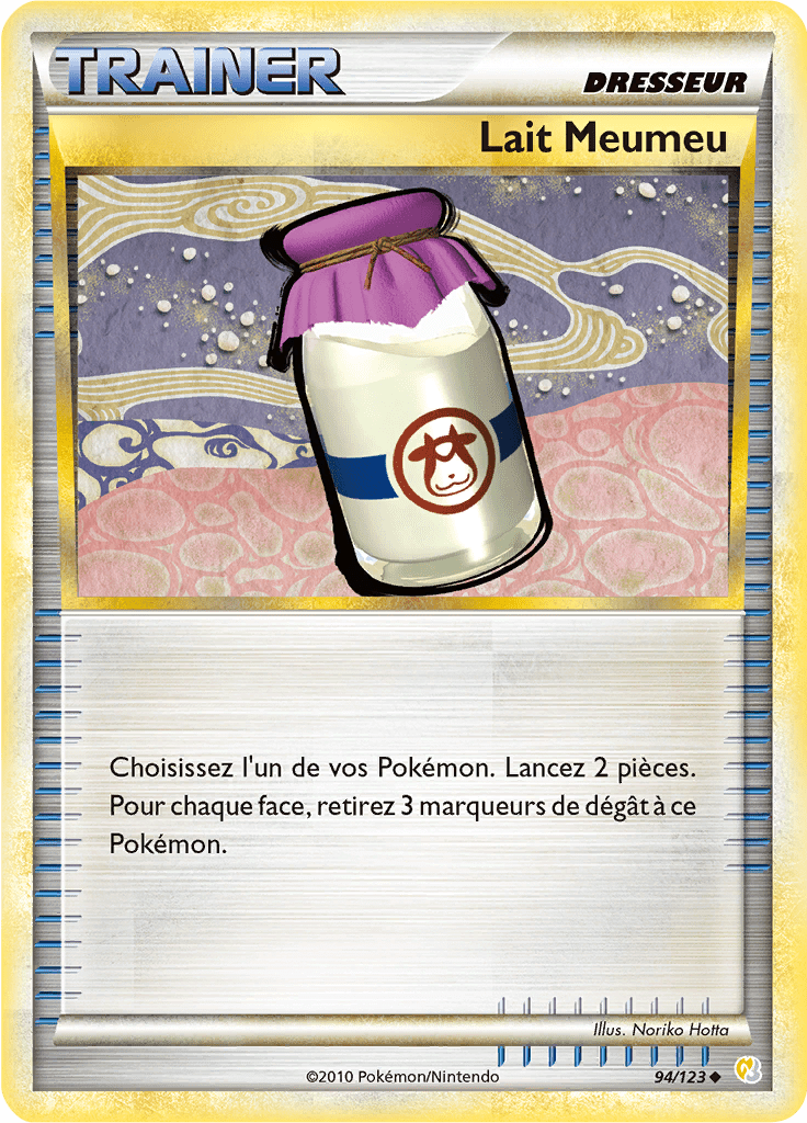 Lait Meumeu - HeartGold SoulSilver - 094 - Peu commune