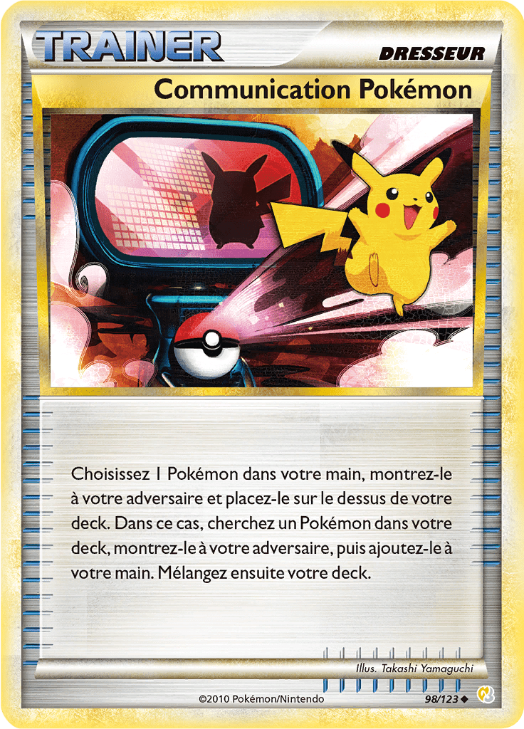 Communication Pokémon - HeartGold SoulSilver - 098 - Peu commune