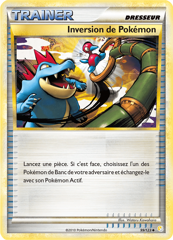 Inversion de Pokémon - HeartGold SoulSilver - 099 - Peu commune