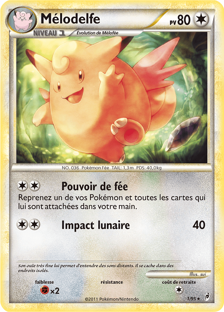 Mélodelfe - L'Appel des Légendes - 001 - Holographique rare