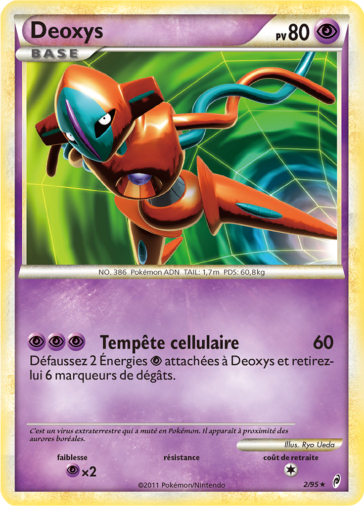 Deoxys - L'Appel des Légendes - 002 - Holographique rare
