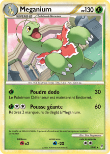 Meganium - L'Appel des Légendes - 027 - Rare