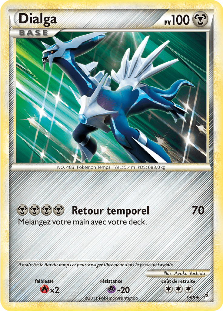 Dialga - L'Appel des Légendes - 003 - Holographique rare