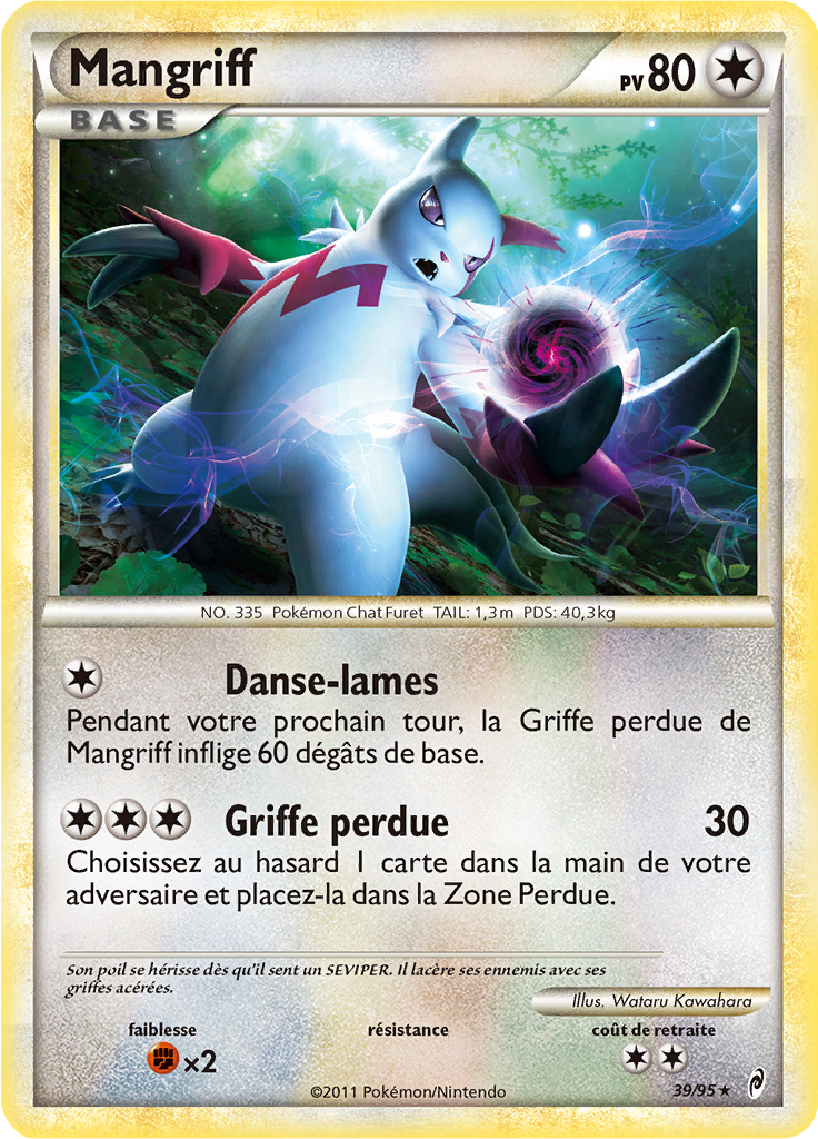 Mangriff - L'Appel des Légendes - 039 - Rare