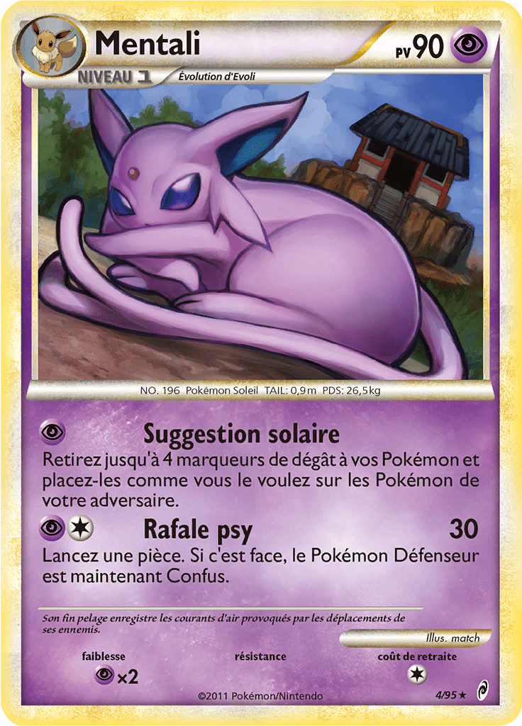 Mentali - L'Appel des Légendes - 004 - Holographique rare