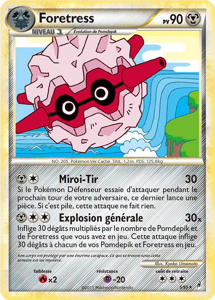 Foretress - L'Appel des Légendes - 005 - Holographique rare