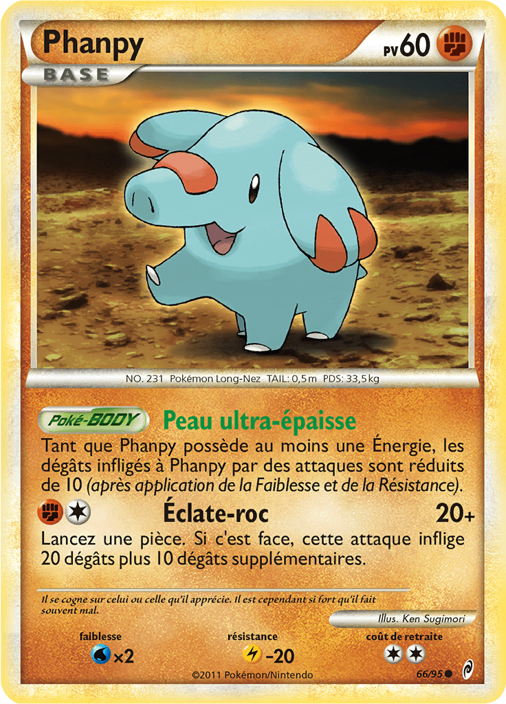 Phanpy - L'Appel des Légendes - 066 - Commune