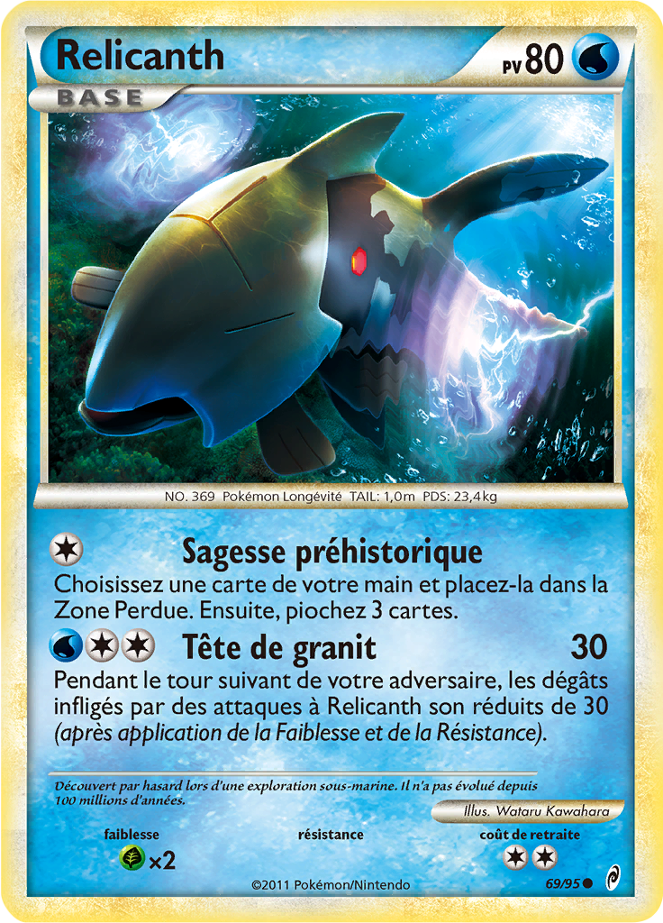Relicanth - L'Appel des Légendes - 069 - Commune