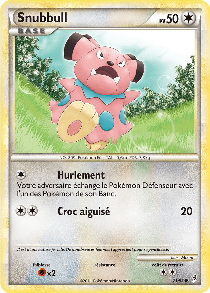 Snubbull - L'Appel des Légendes - 071 - Commune