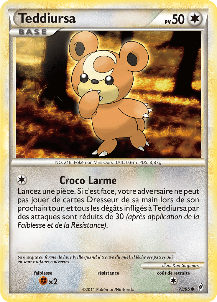 Teddiursa - L'Appel des Légendes - 073 - Commune