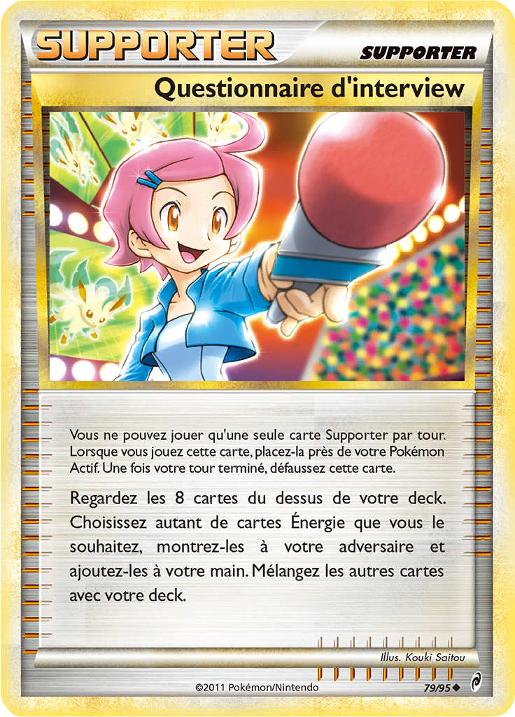 Questionnaire d'interview - L'Appel des Légendes - 079 - Peu commune