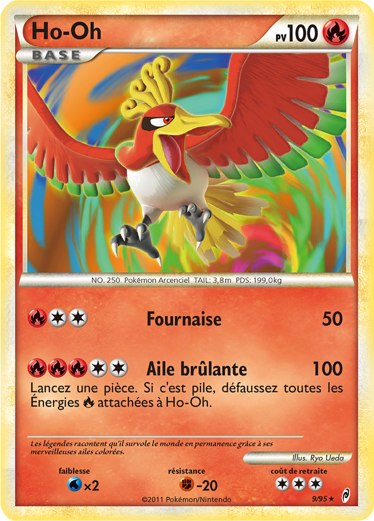 Ho-Oh - L'Appel des Légendes - 009 - Holographique rare