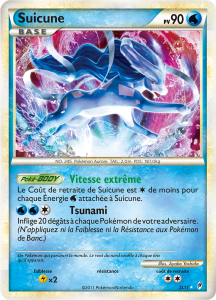Suicune - L'Appel des Légendes - SL11 - SL rare