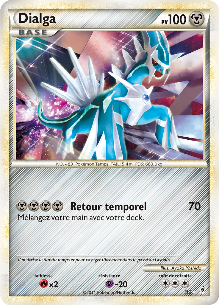 Dialga - L'Appel des Légendes - SL2 - SL rare