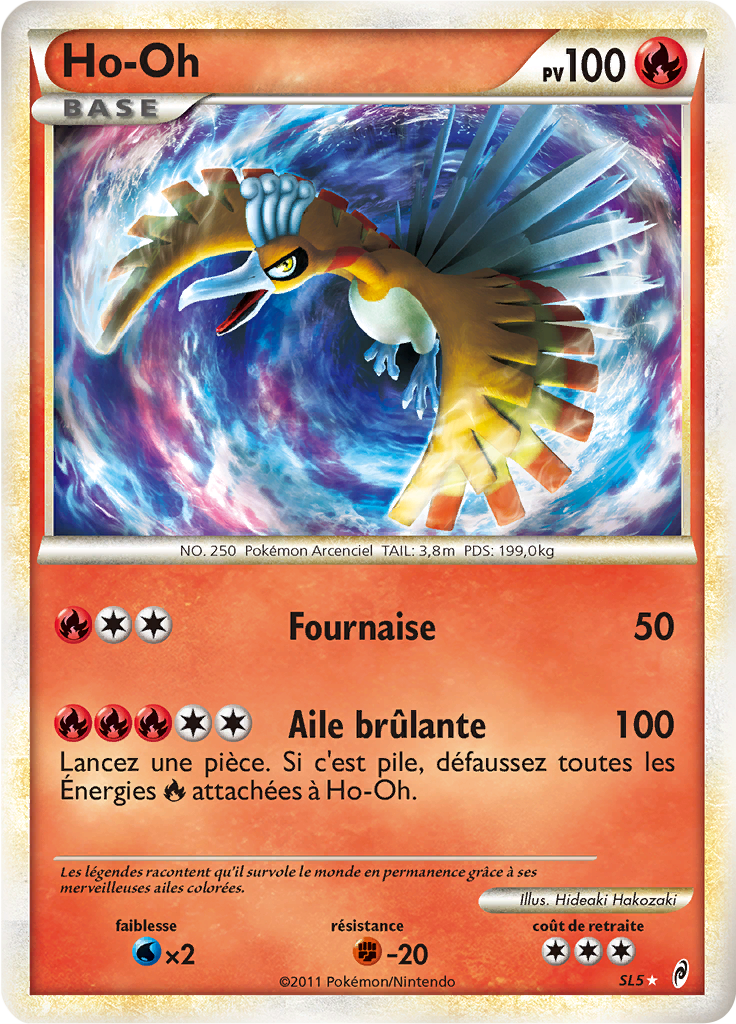 Ho-Oh - L'Appel des Légendes - SL5 - SL rare