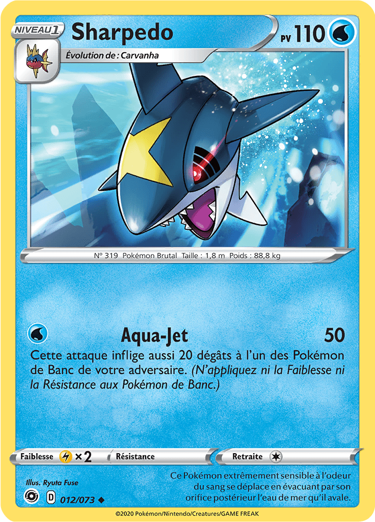 Sharpedo - La Voie du Maître - 012 - Peu commune
