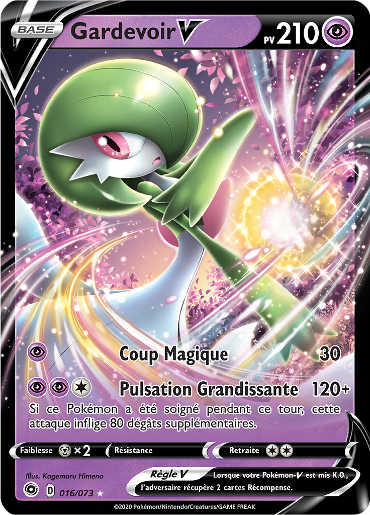 Gardevoir V - La Voie du Maître - 016 - Holographique rare V